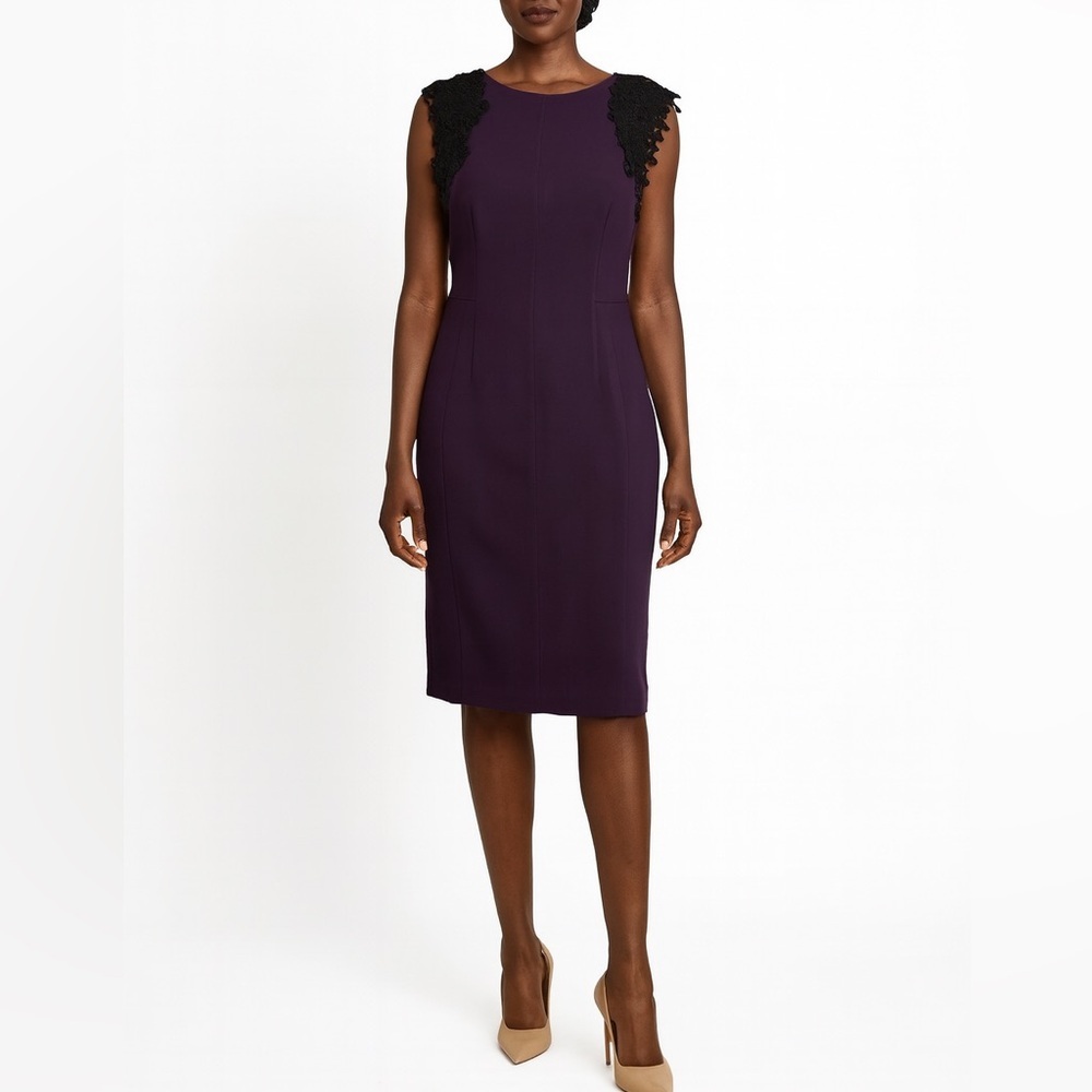 Akris Punto | Lace Sleeve Shift Dress